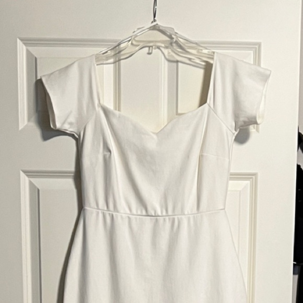 White Lulus Dress - Picture 8 of 8